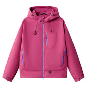 Unisex Lightweight Hiking Jacket – Waterproof, Hooded & Packable