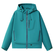 Unisex Lightweight Hiking Jacket – Waterproof, Hooded & Packable