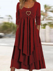 Women’s Flowy Maxi Dress with Pockets