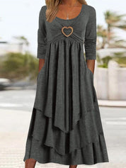 Women’s Flowy Maxi Dress with Pockets