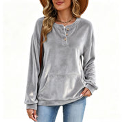 Women's Golden Velvet Sweatshirt
