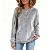 Women's Golden Velvet Sweatshirt