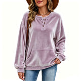 Women's Golden Velvet Sweatshirt