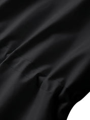 Solid Color Drawstring Zip Up Hooded Coat