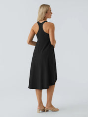Racerback Side Pocket Quick Dry Casual Dress
