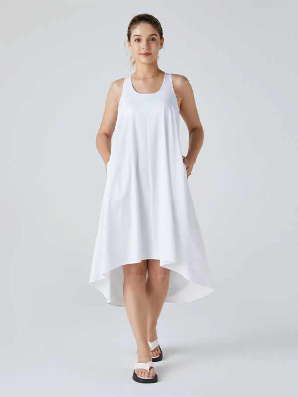 Racerback Side Pocket Quick Dry Casual Dress