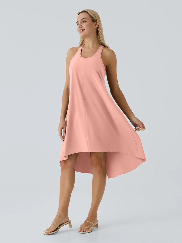 Racerback Side Pocket Quick Dry Casual Dress