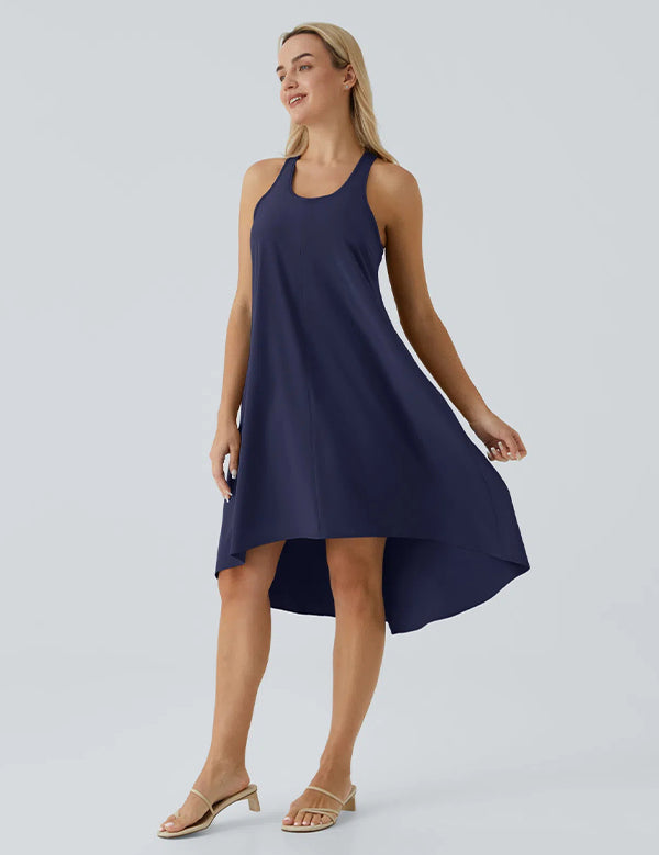 Racerback Side Pocket Quick Dry Casual Dress