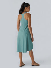Racerback Side Pocket Quick Dry Casual Dress
