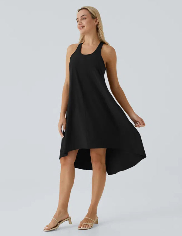 Racerback Side Pocket Quick Dry Casual Dress