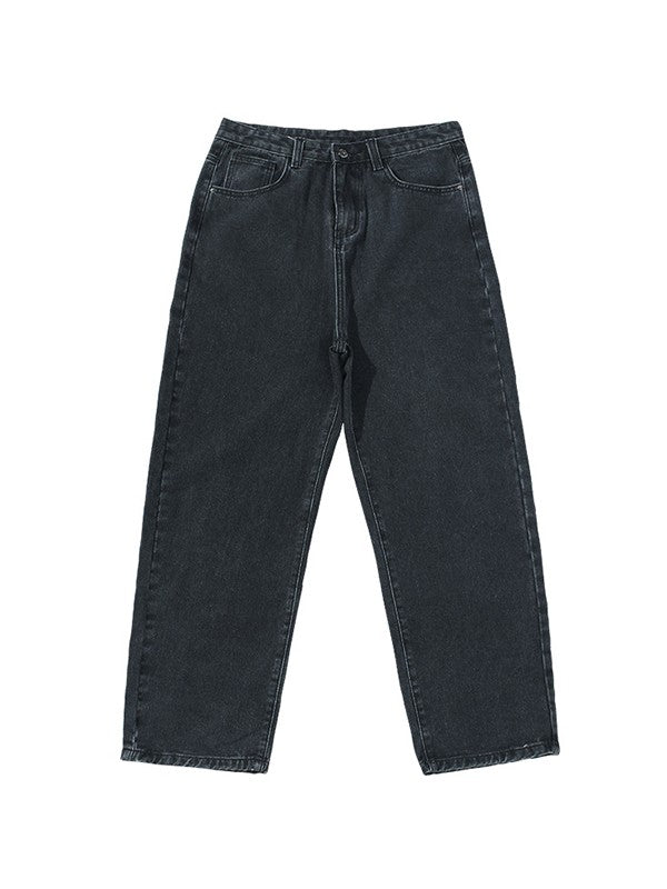 Men's Basic Wash Loose Jeans