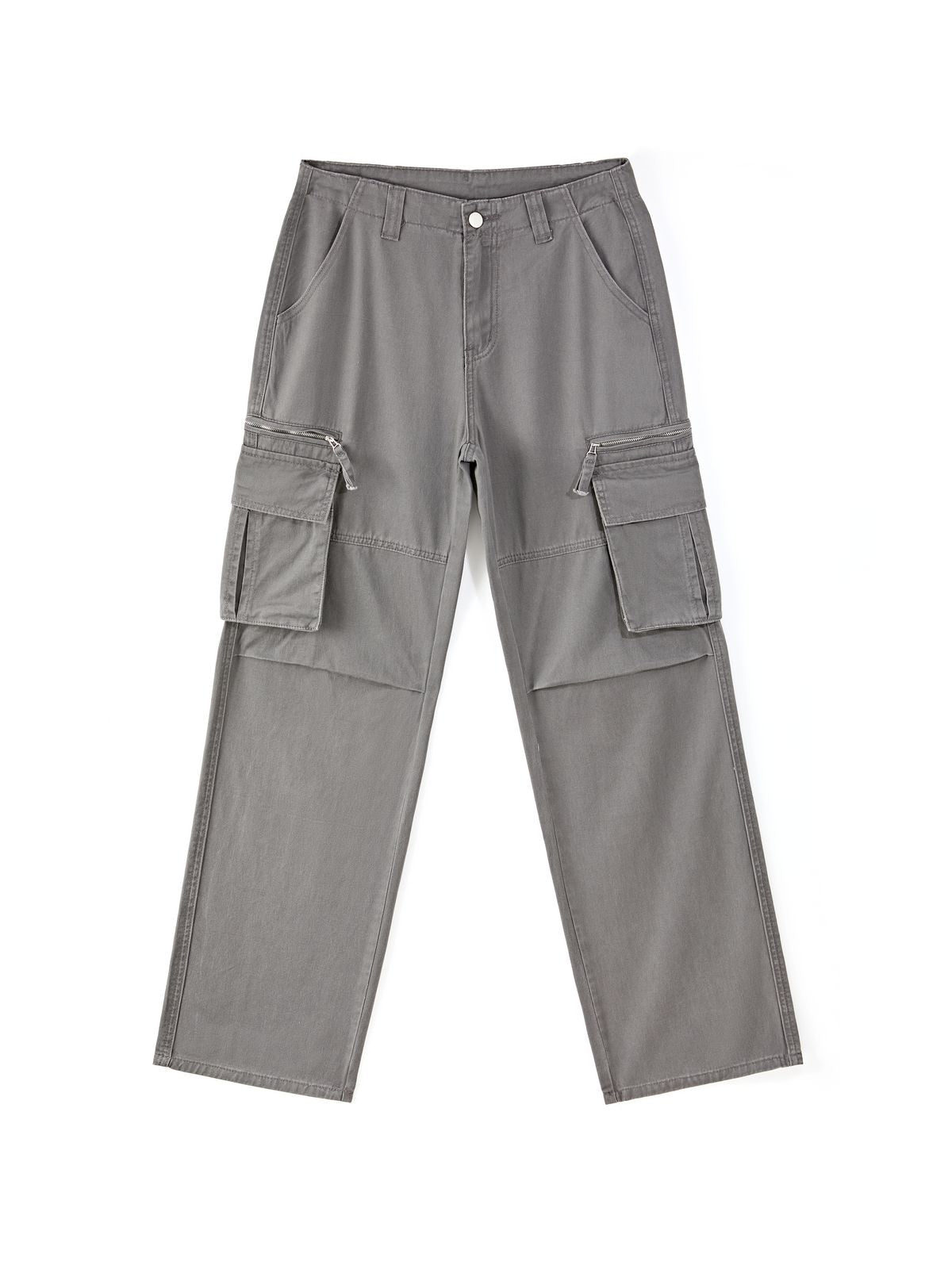 Washed Vintage Baggy Cargo Jeans