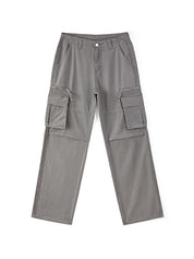 Washed Vintage Baggy Cargo Jeans