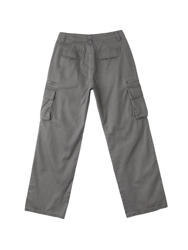 Washed Vintage Baggy Cargo Jeans