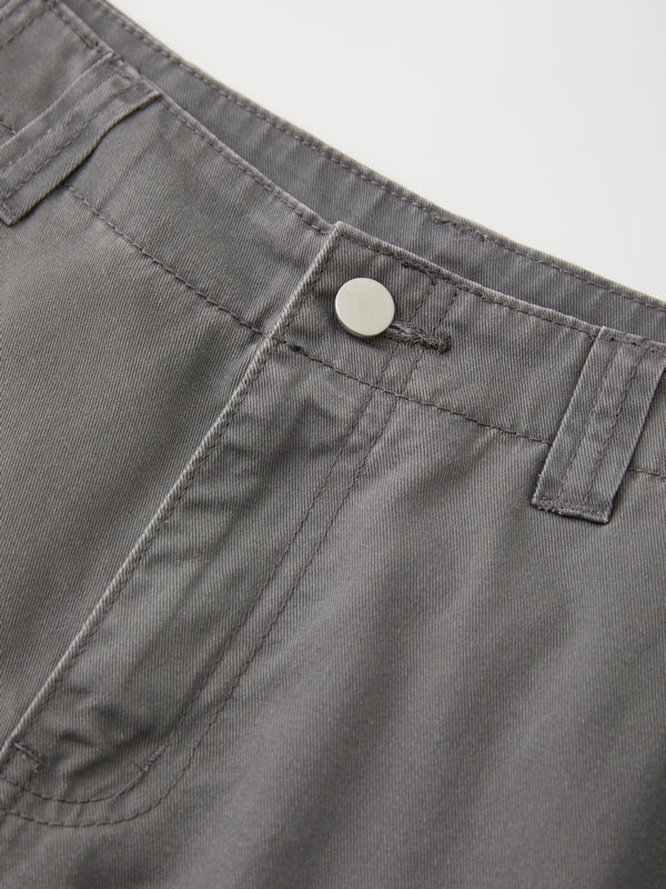Washed Vintage Baggy Cargo Jeans