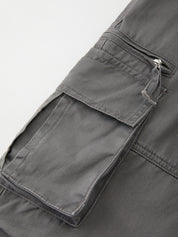 Washed Vintage Baggy Cargo Jeans
