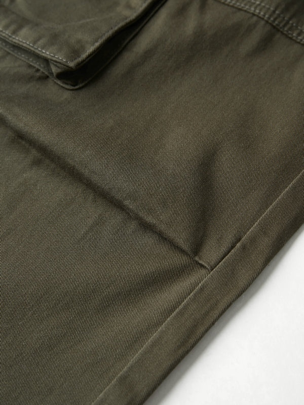Washed Vintage Baggy Cargo Jeans