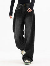 Dark Wash Vintage Baggy Jeans