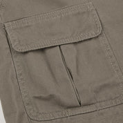 Denim Straight Leg Cargo Shorts