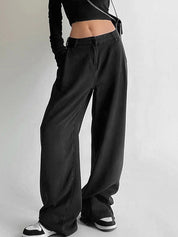 EMMIOL Black High Rise Baggy 26°C/78°F Air Jeans