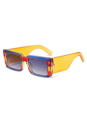 Square Frame Chunky Sunglasses