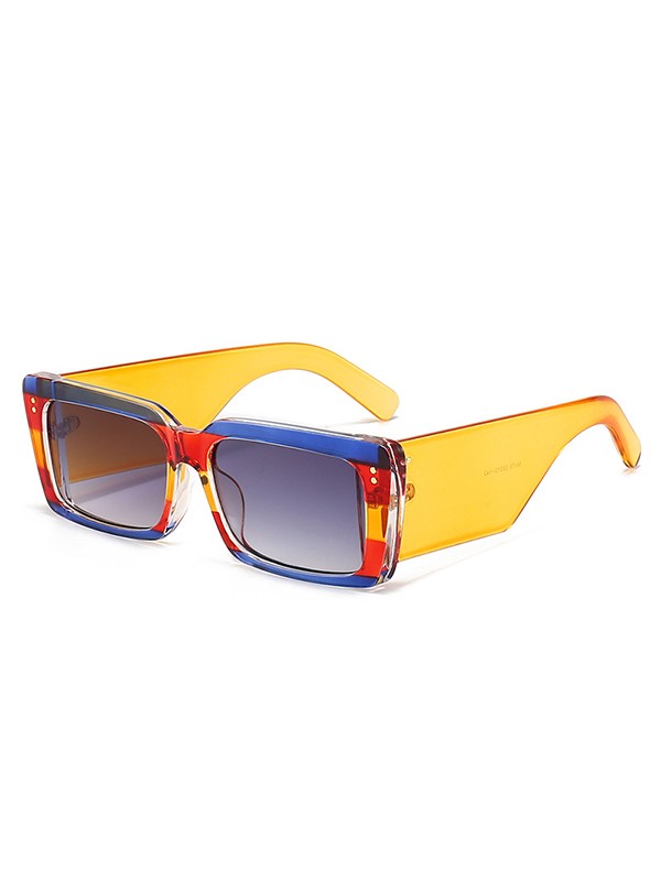 Square Frame Chunky Sunglasses