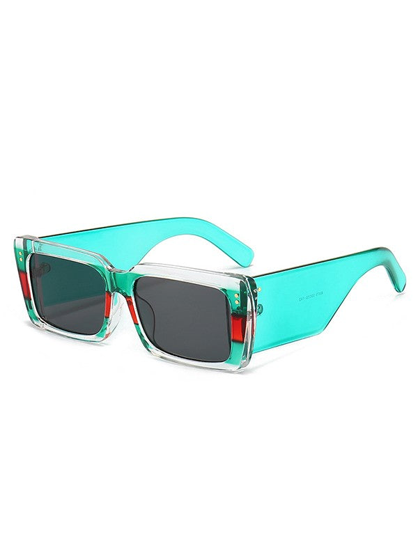 Square Frame Chunky Sunglasses