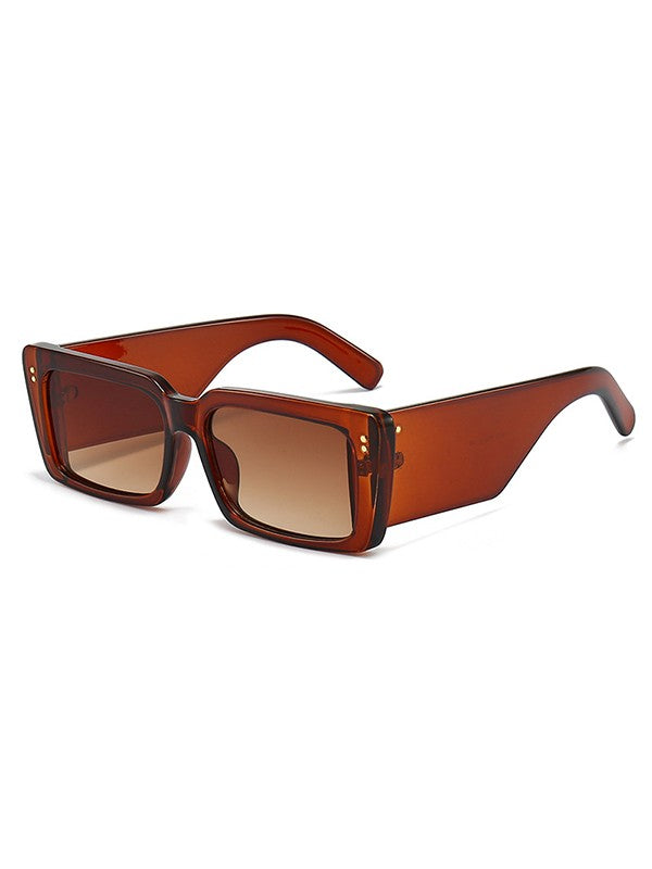 Square Frame Chunky Sunglasses