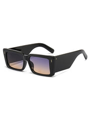 Square Frame Chunky Sunglasses