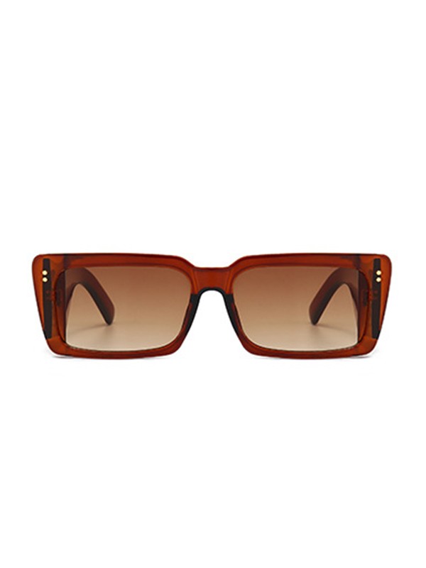 Square Frame Chunky Sunglasses