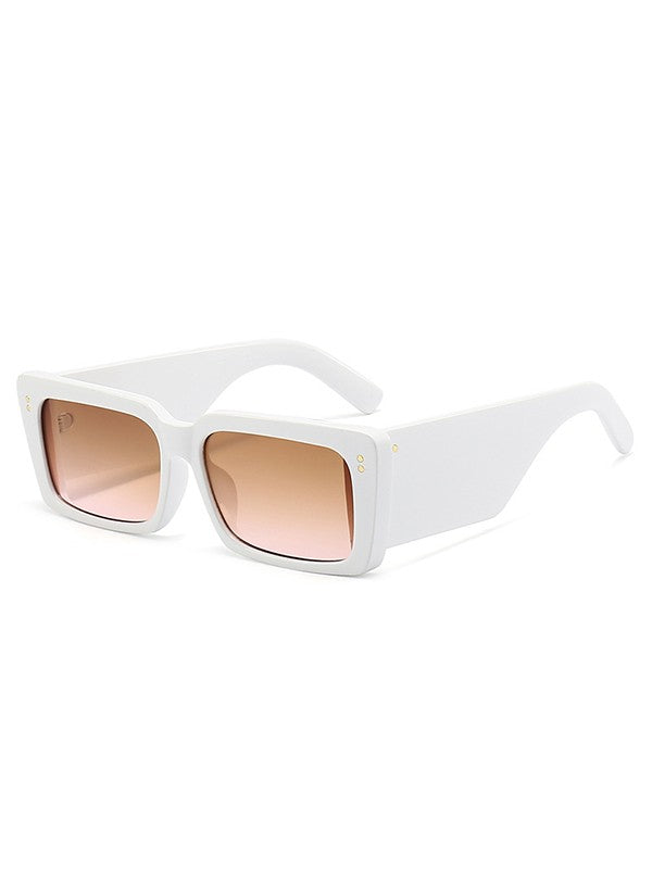 Square Frame Chunky Sunglasses