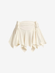 Gothic Punk Cropped Mini Skirts