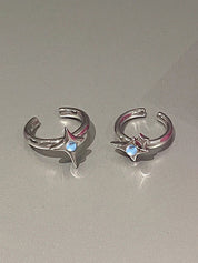 Astral Moonstone Open Gemstone Ring