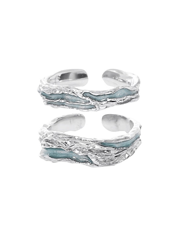 Epoxy French Irregular Opening Ring