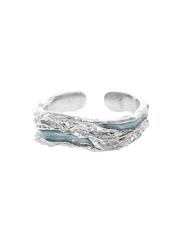 Epoxy French Irregular Opening Ring