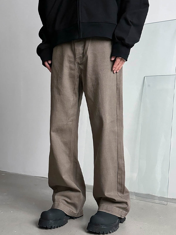 Men's Vintage Straight Leg Loose Jeans