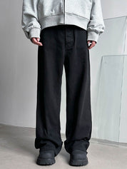 Men's Vintage Straight Leg Loose Jeans