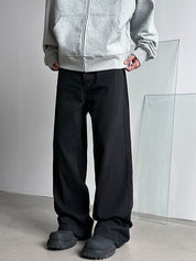Men's Vintage Straight Leg Loose Jeans