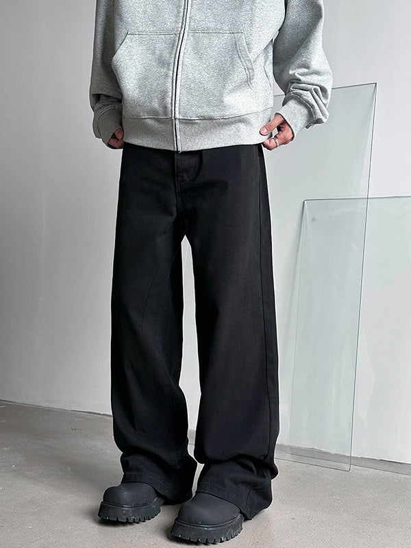Men's Vintage Straight Leg Loose Jeans