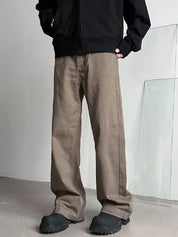 Men's Vintage Straight Leg Loose Jeans