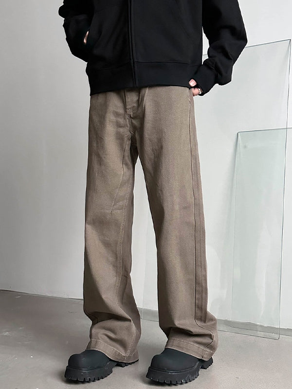 Men's Vintage Straight Leg Loose Jeans