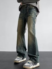 Men's Hip Pop Distressed Loose Jeans