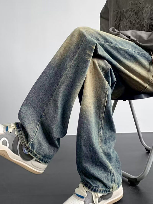 Men's Hip Pop Distressed Loose Jeans