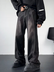 Men's Ombre Wash Loose Jeans