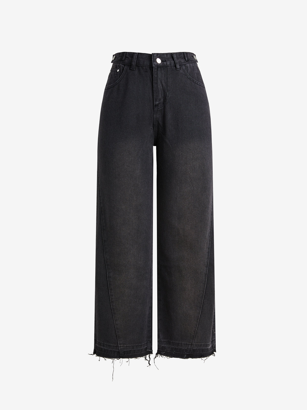 Street Raw Trim Boyfriend Jeans