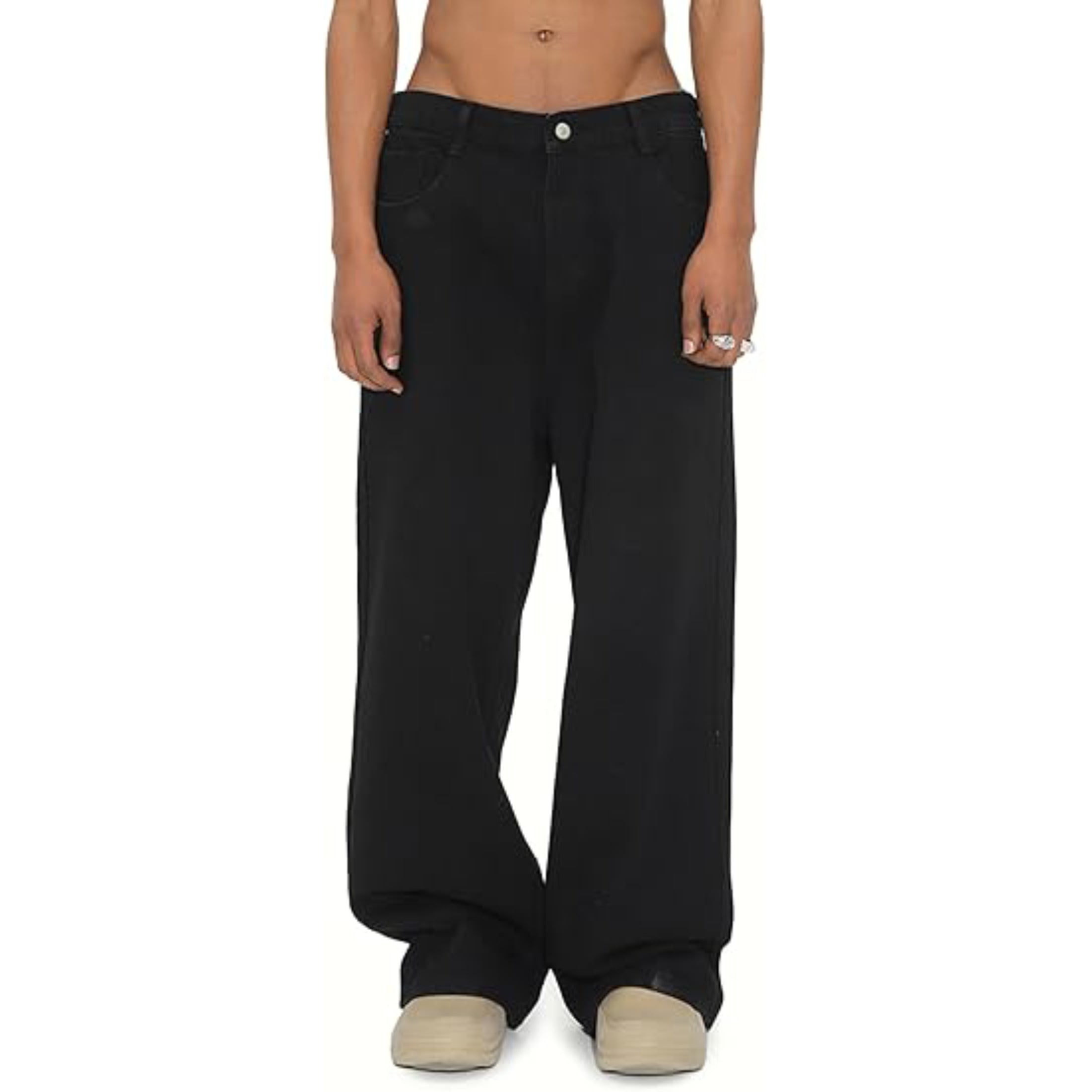 Straight Versatile Loose Jeans