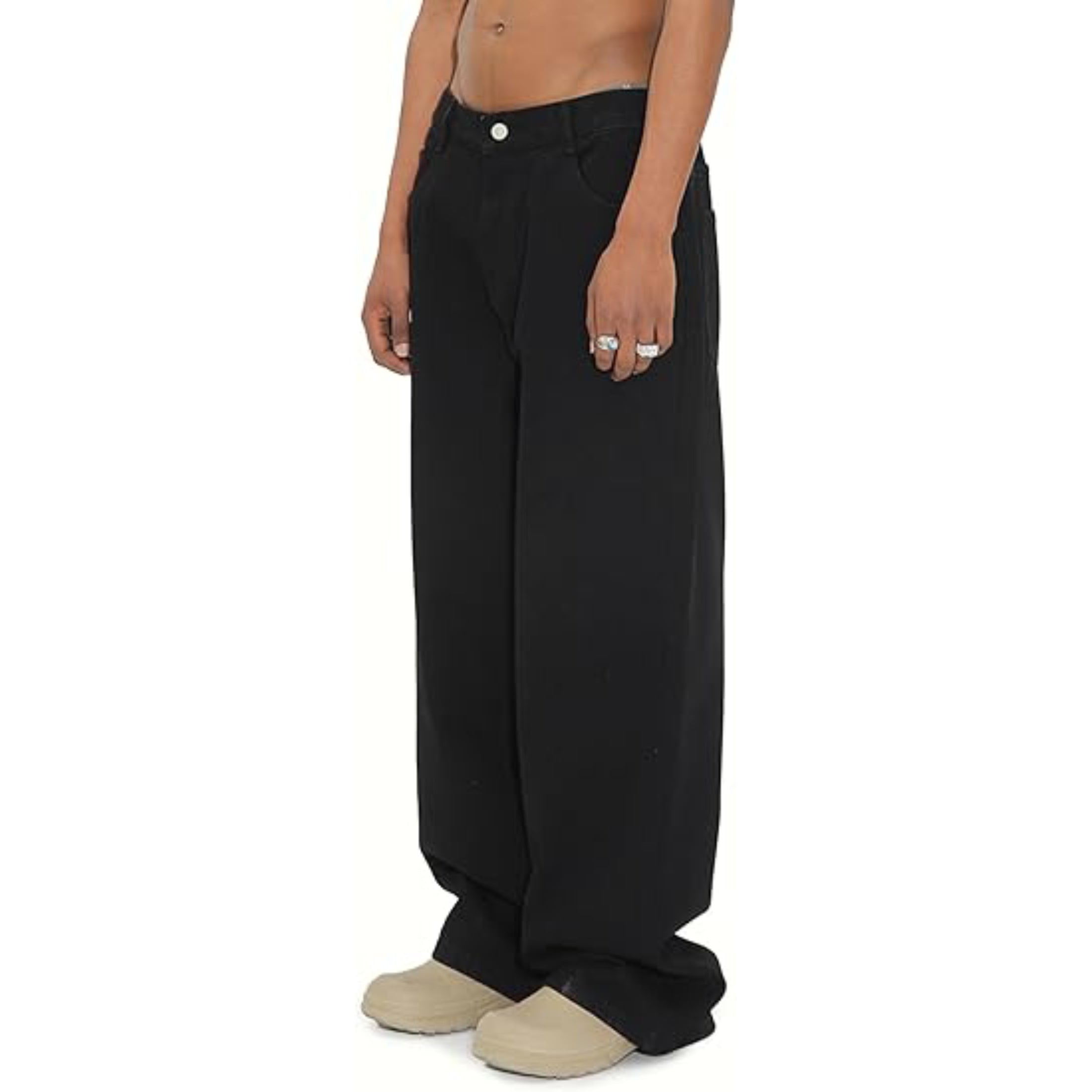 Straight Versatile Loose Jeans