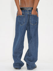 Straight Versatile Loose Jeans