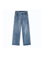 Straight Versatile Loose Jeans