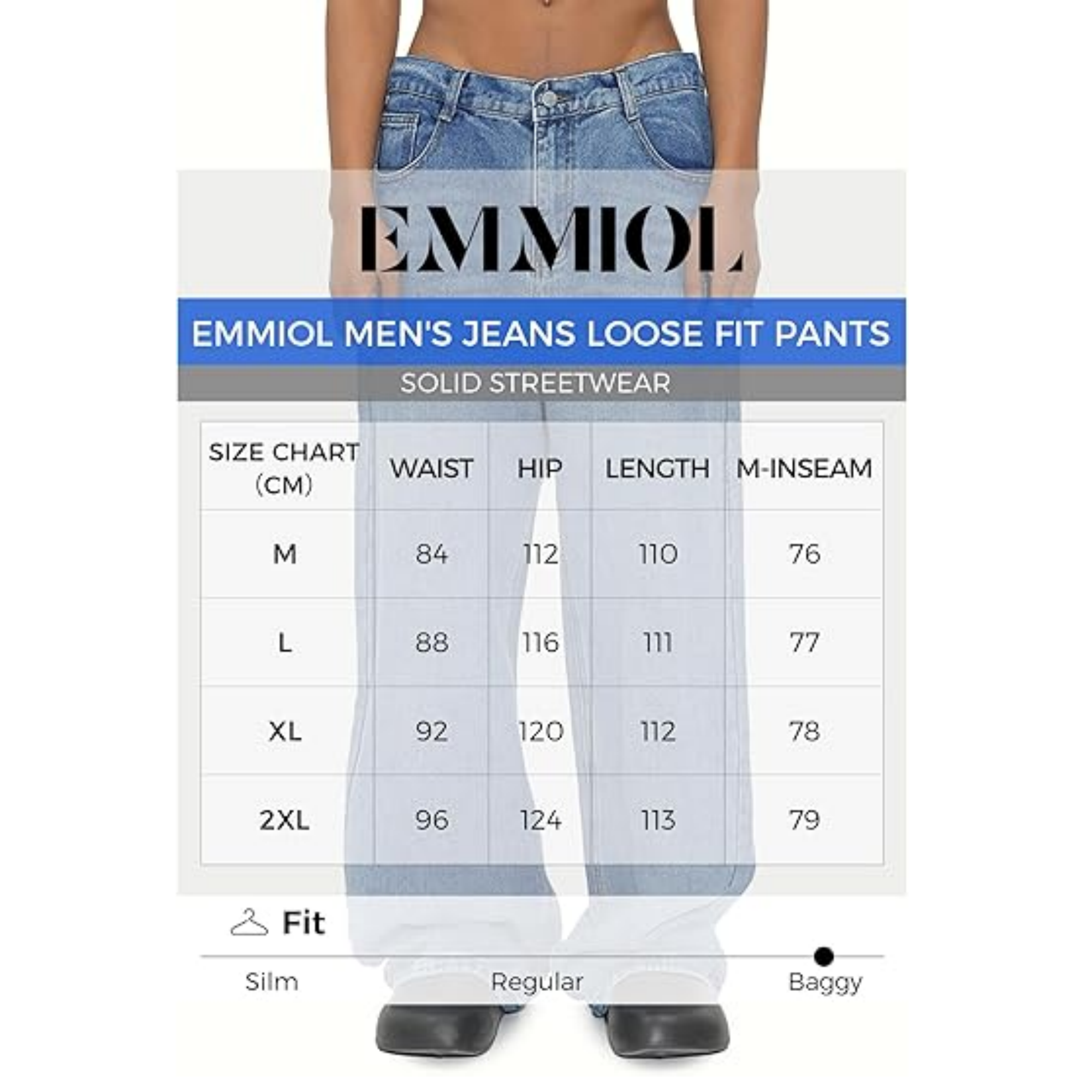Straight Versatile Loose Jeans